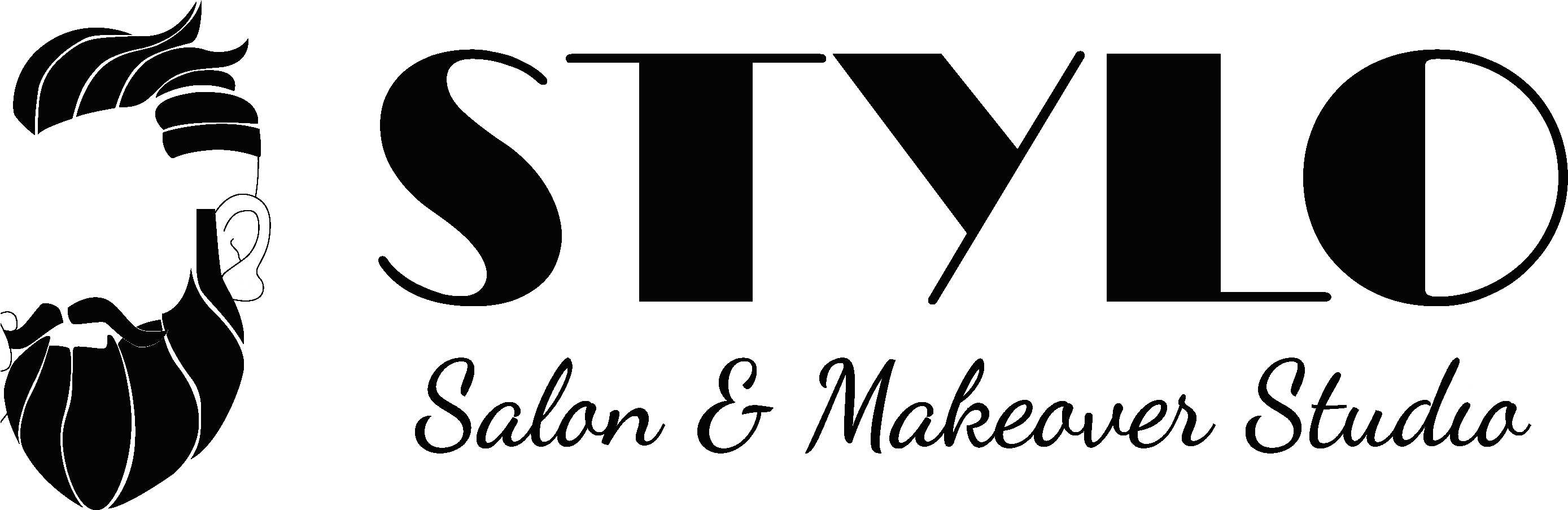 Stylo Salon Makeover Studio Logo PNG Image