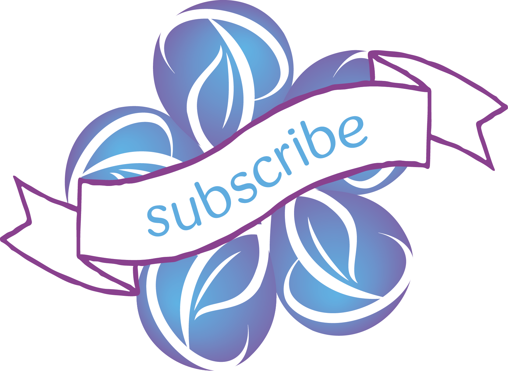 Subscribe Banner Graphic PNG Image