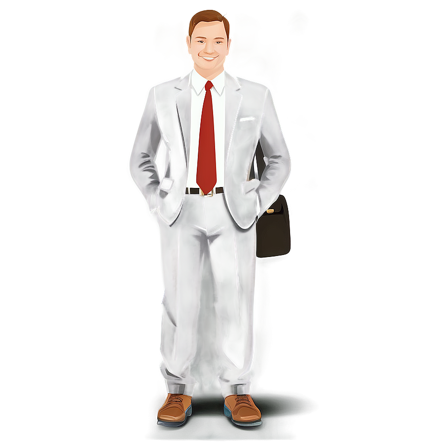 Successful Businessman Illustration Png Kdk PNG Image