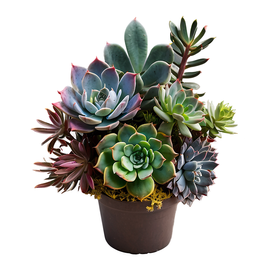 Succulent Bouquet Png 05242024 PNG Image