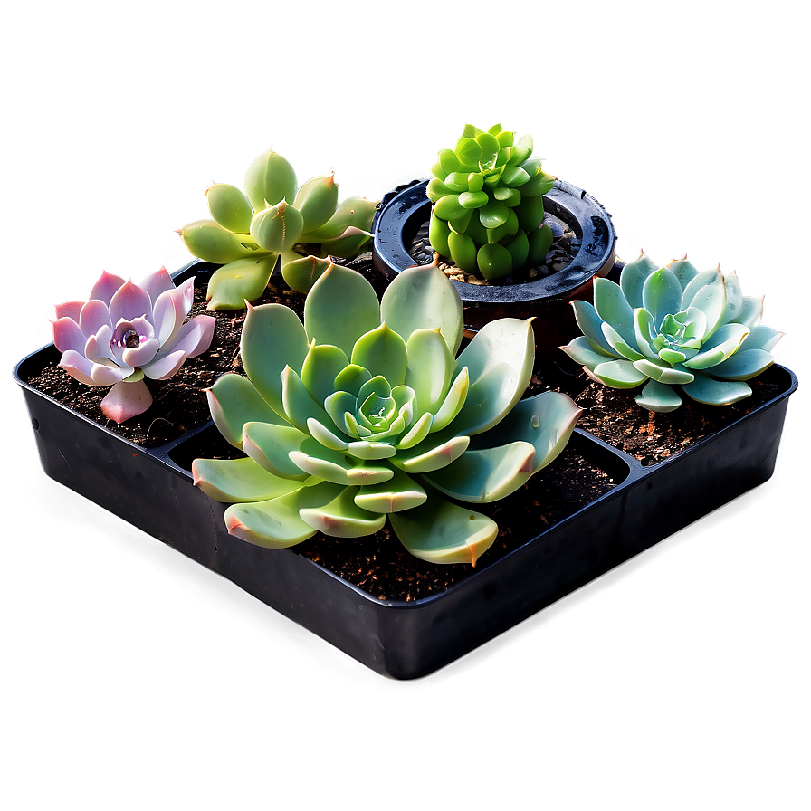 Succulent Garden Png 05242024 PNG Image