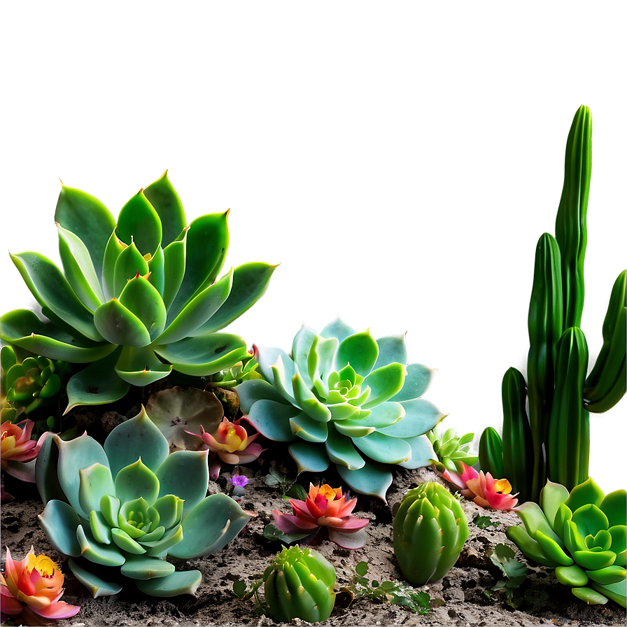 Succulent Garden Png 18 PNG Image