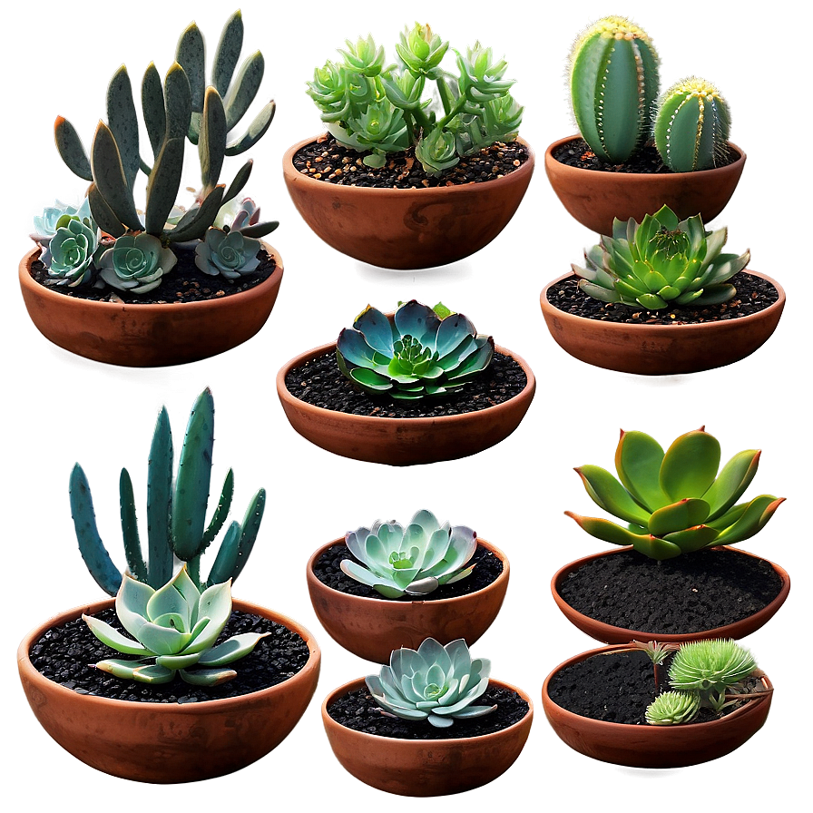 Succulent Landscape Ideas Png Mgr PNG Image