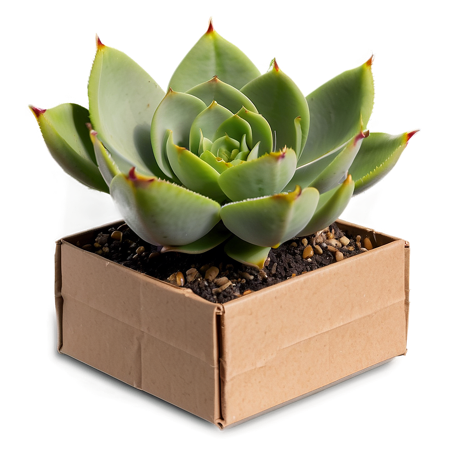 Succulent Subscription Box Png Cus97 PNG Image