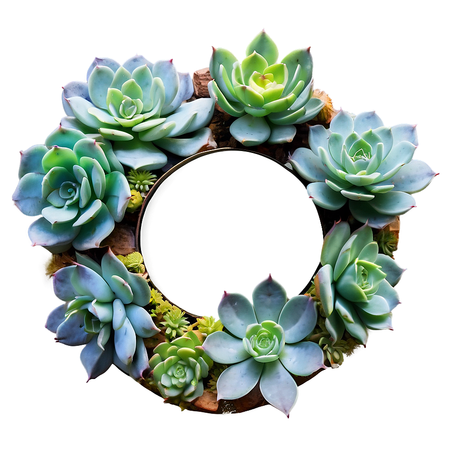 Succulent Wall Decor Png 70 PNG Image