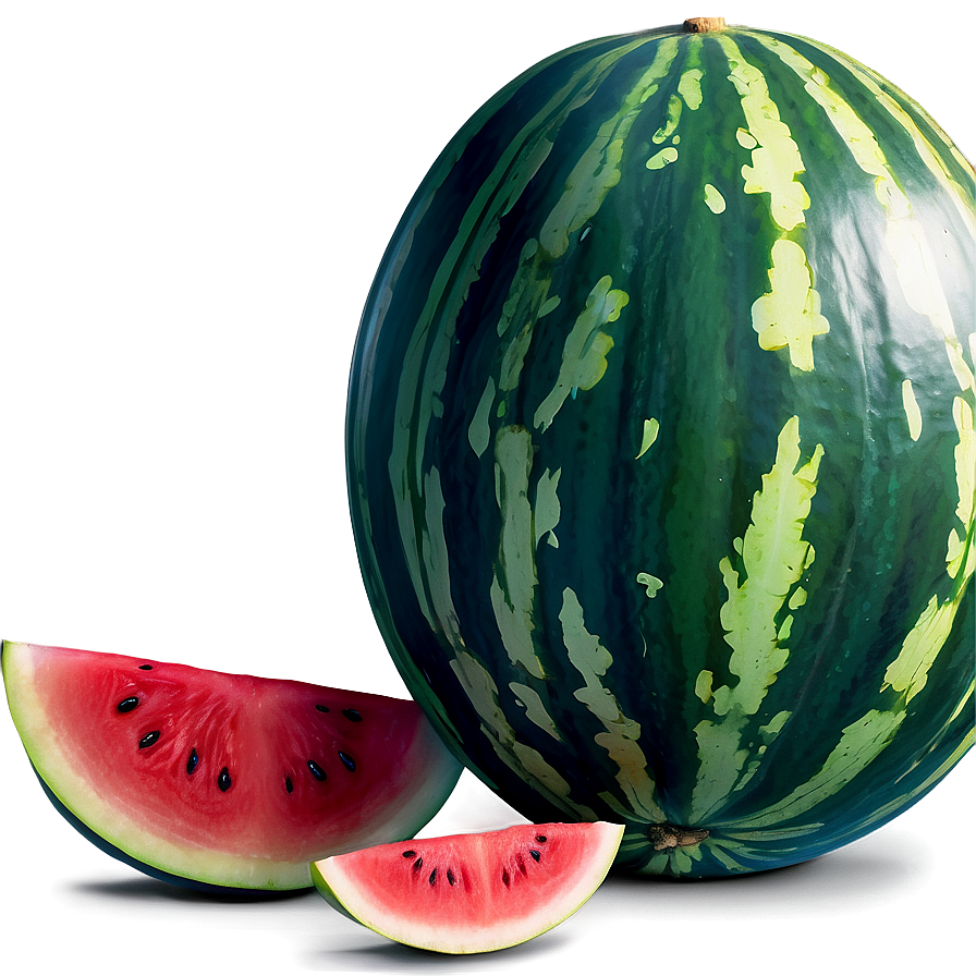 Sugar Baby Watermelon Seeds Png 06272024 PNG Image