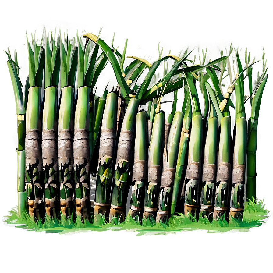 Sugarcane Farming Landscape Png 77 PNG Image