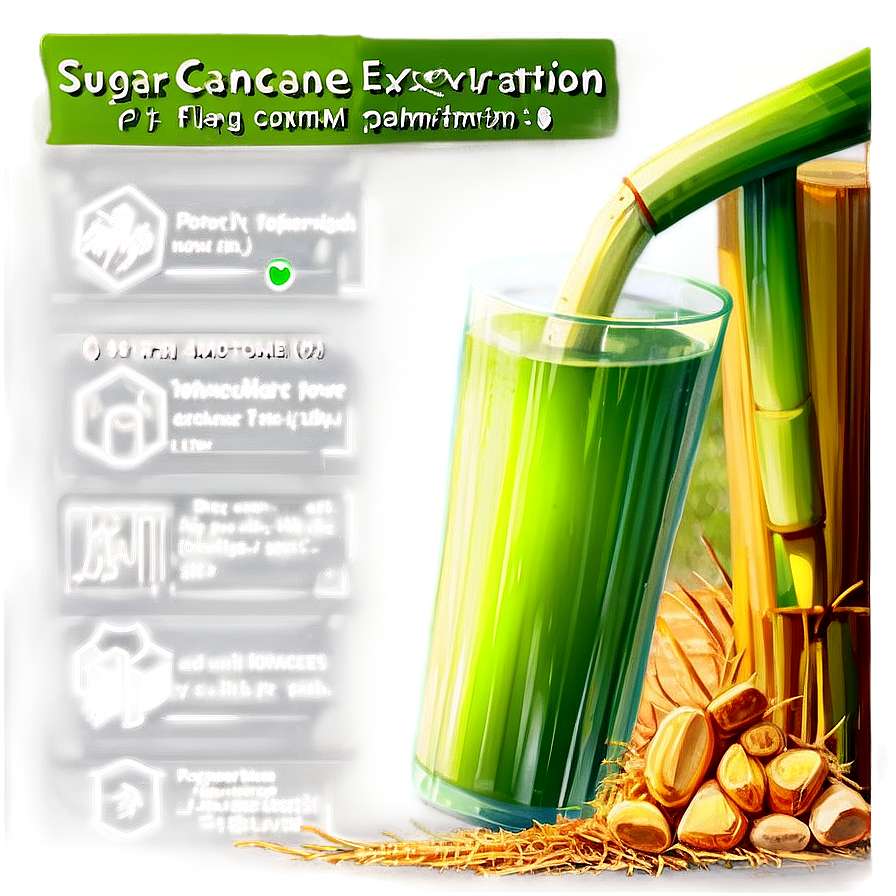 Sugarcane Juice Extraction Png 06262024 PNG Image