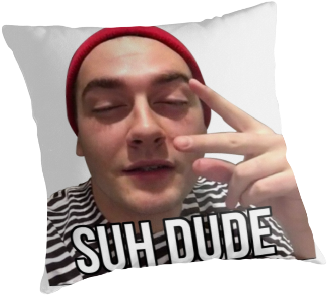 Suh Dude Pillow Meme PNG Image