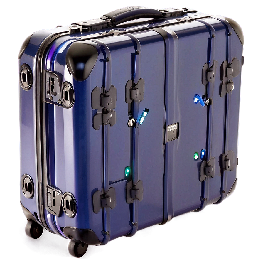 Suitcase With Usb Charger Png Owh PNG Image