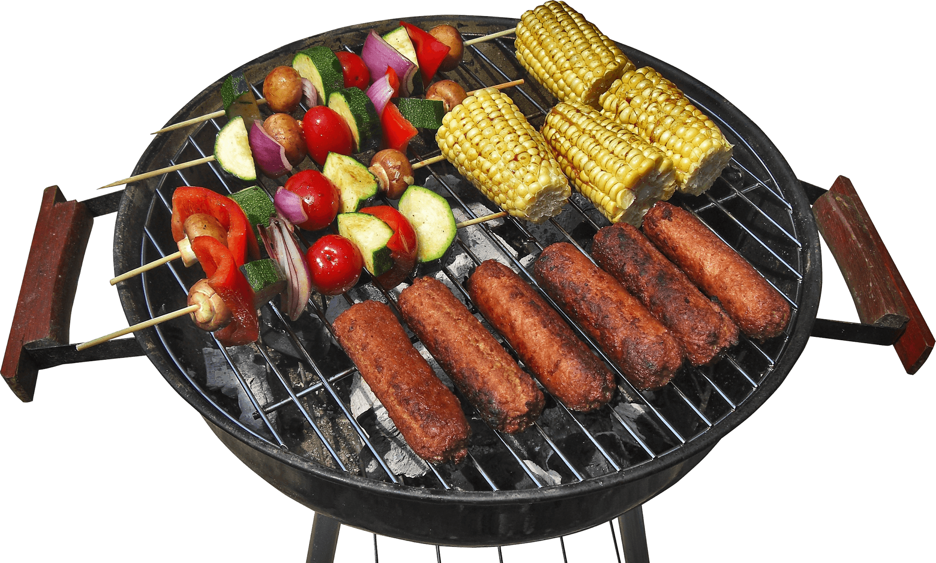 Summer B B Q Grill Delights PNG Image