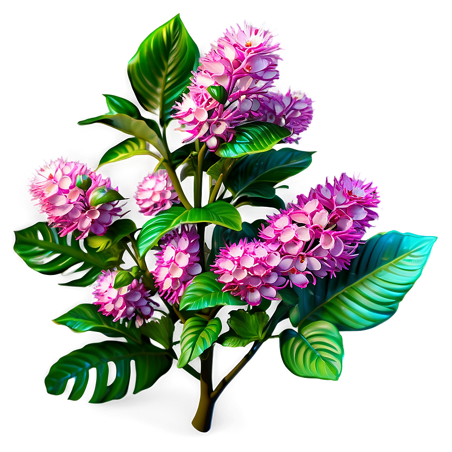 Summer Bloom Bush Png 63 PNG Image