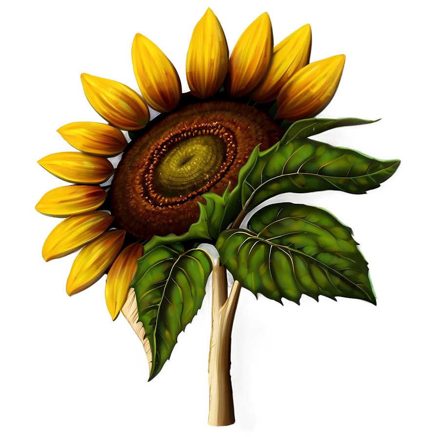 Summer Sunflower Sticker Png 46 PNG Image