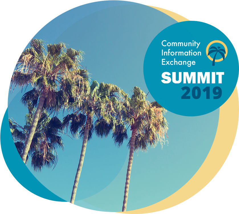 Summit2019 Palm Trees Backdrop PNG Image