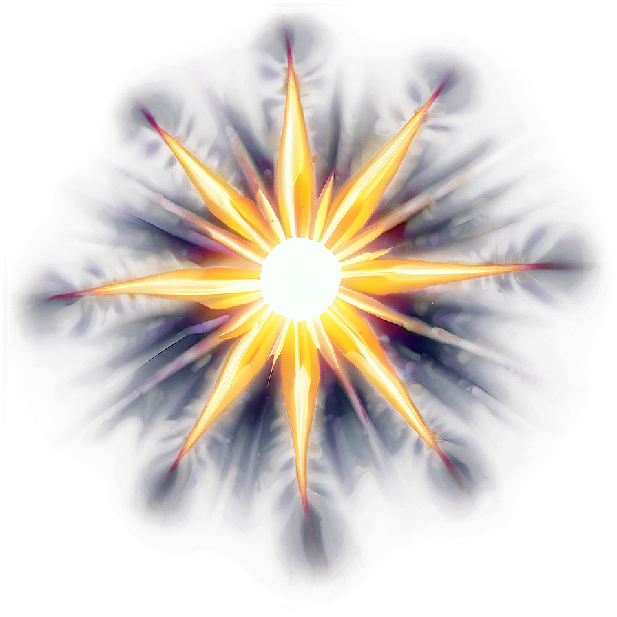 Sun Flare Serene Png Kra PNG Image