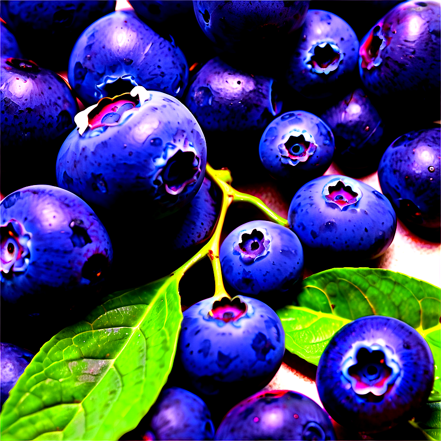 Sun-kissed Blueberries Png Dol60 PNG Image