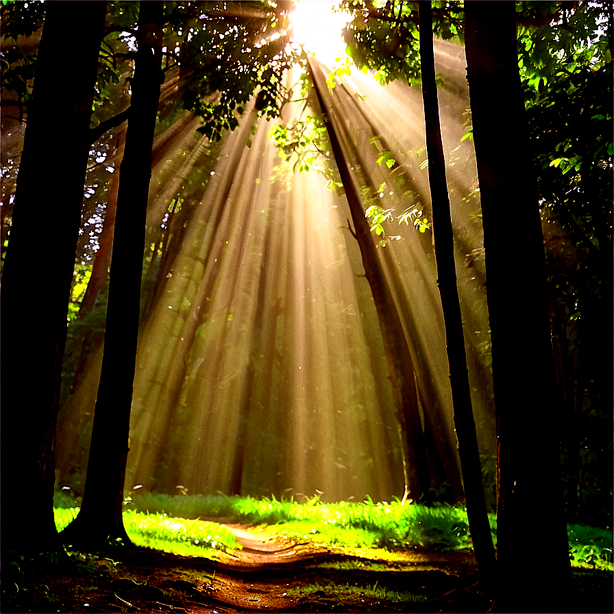 Sun Rays In Morning Png 77 PNG Image