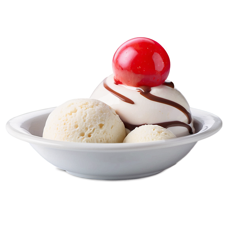 Sundae Ice Cream Cup Png Vsx PNG Image