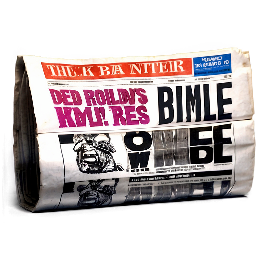 Sunday Edition Newspaper Png Vpx PNG Image