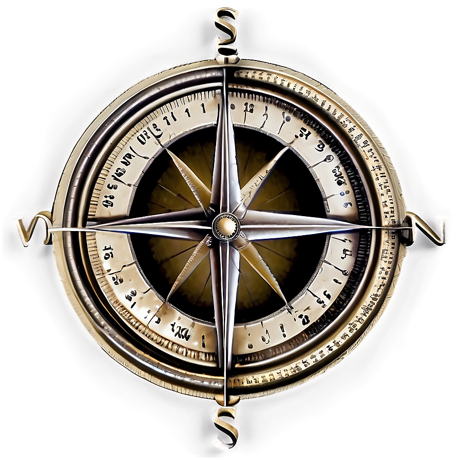 Sundial And Compass Combo Png 05042024 PNG Image