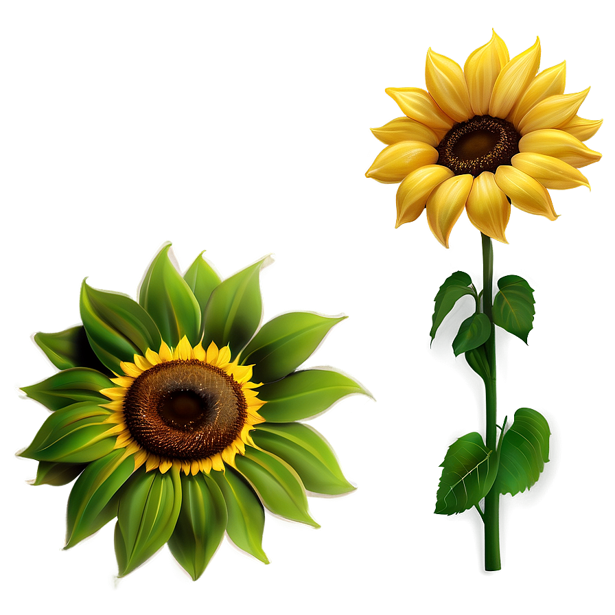 Sunflower Emoji Png Kkk PNG Image