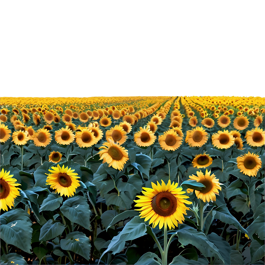 Sunflower Field Tumblr Png 74 PNG Image