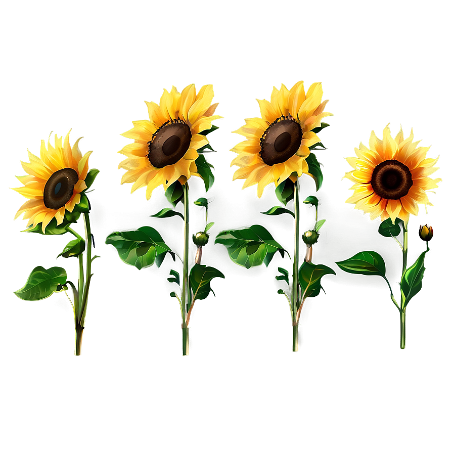 Sunflower Garden Png 05032024 PNG Image