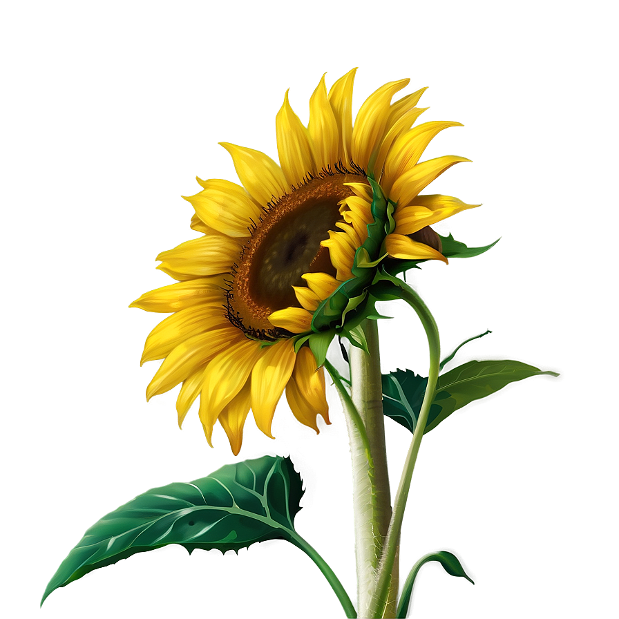 Sunflower In Field Png Wuq PNG Image