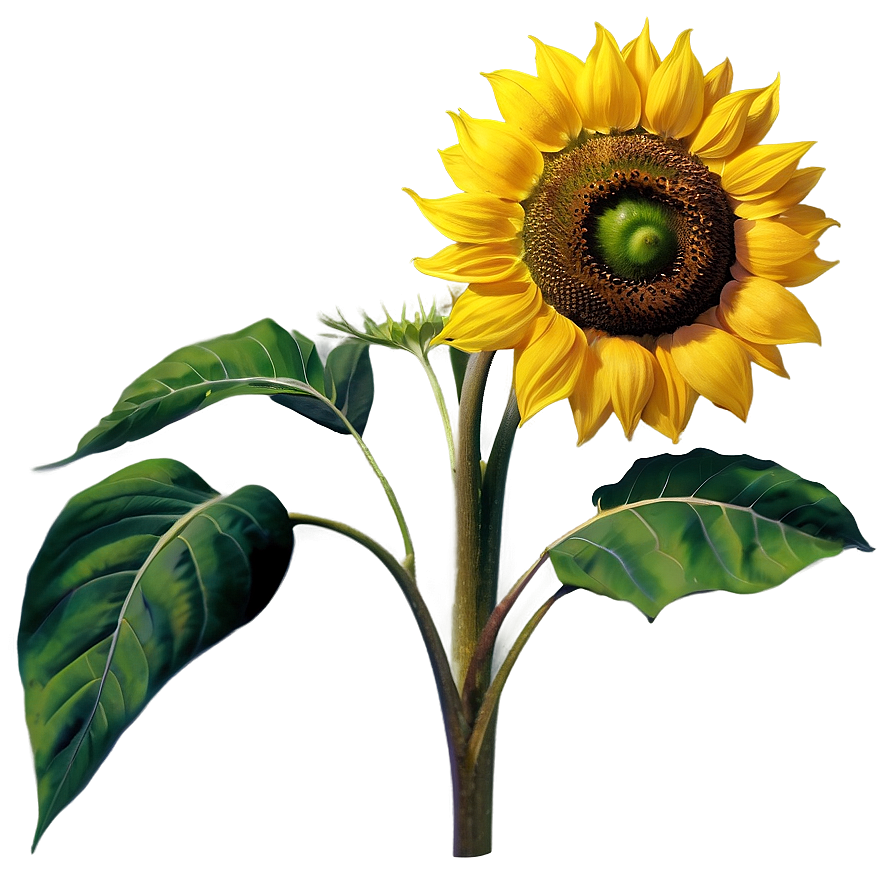 Sunflower Pattern Png Qfy54 PNG Image