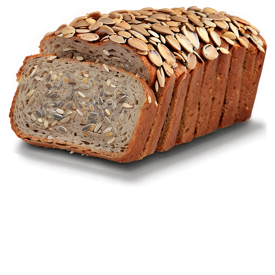 Sunflower Seed Bread Slice Png Yrf PNG Image