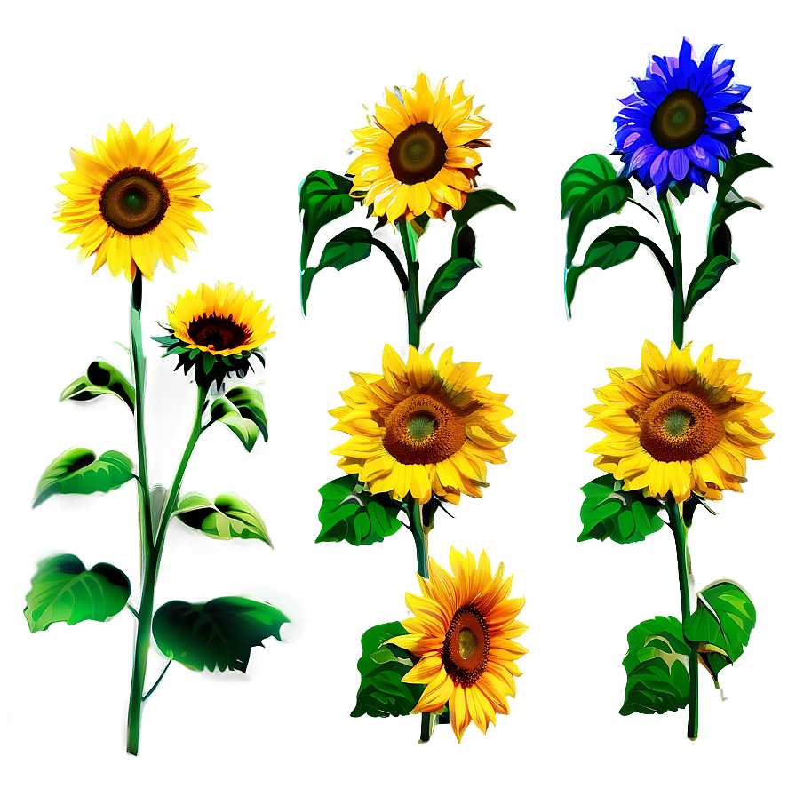 Sunflower Sketch Png 05032024 PNG Image