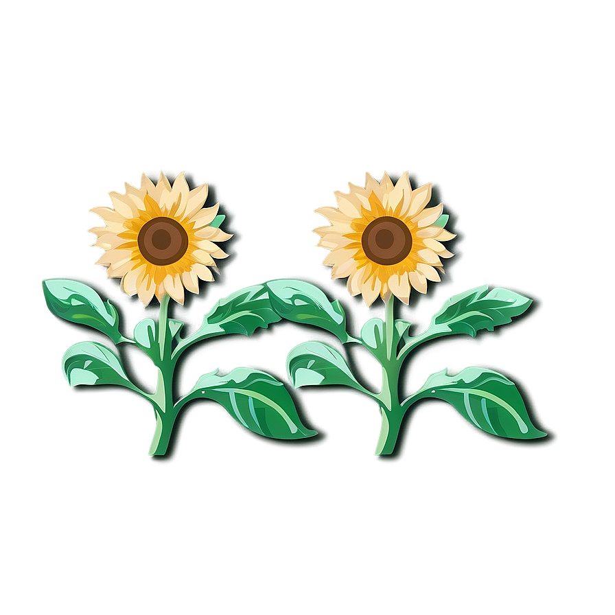 Sunflower Transparent Badge Png Utm PNG Image