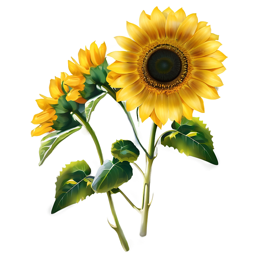 Sunflower Transparent Clip Png Fdt85 PNG Image