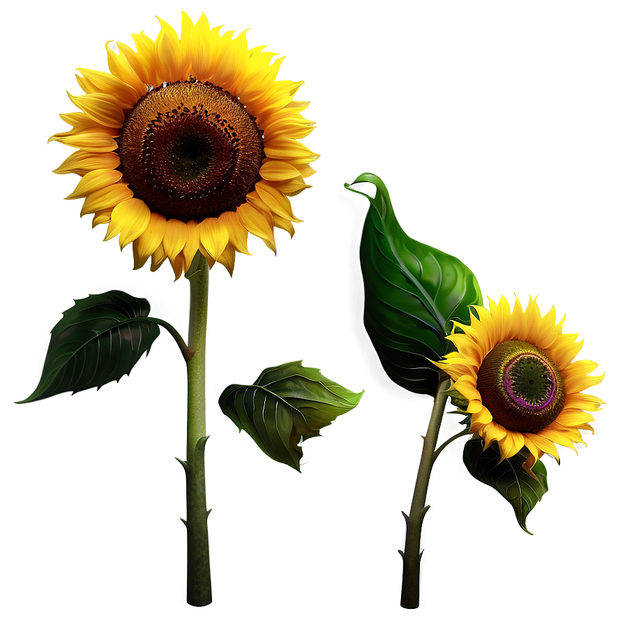 Sunflower Transparent Decoration Png Pkk99 PNG Image