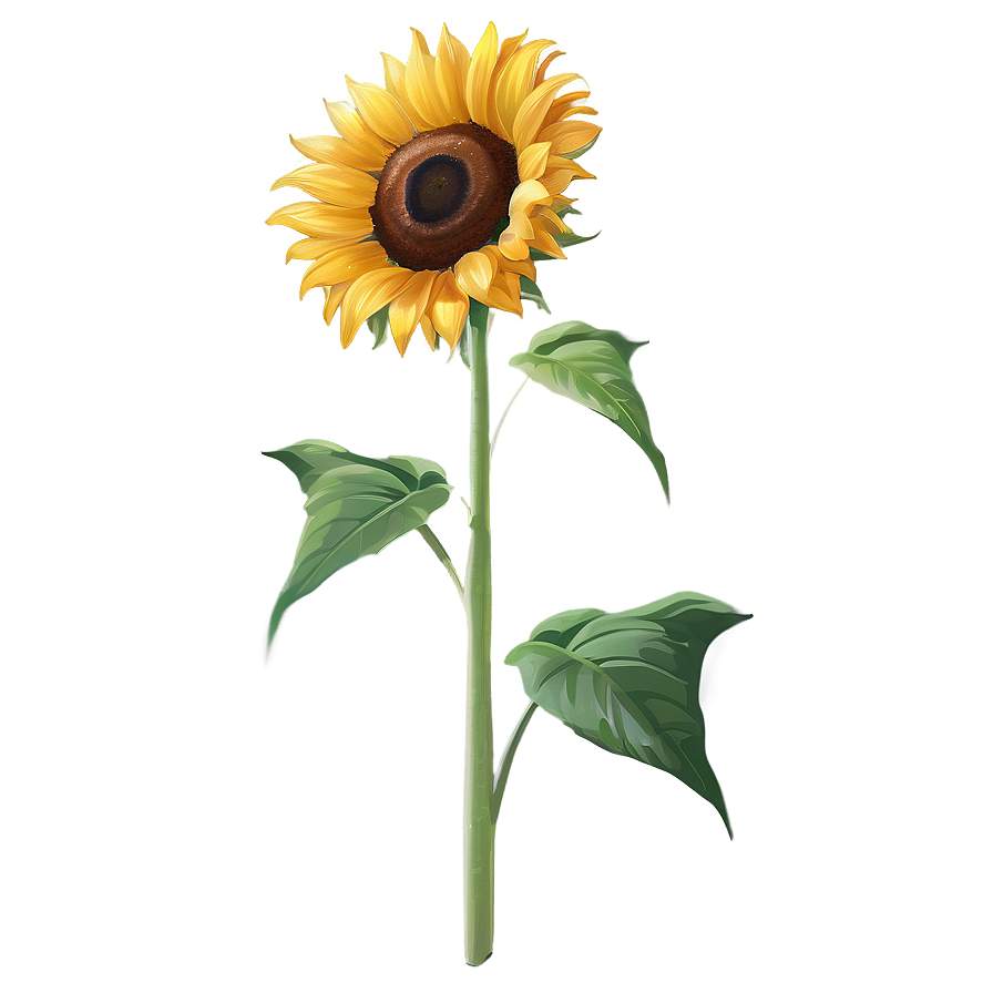 Sunflower Transparent Watermark Png 05262024 PNG Image