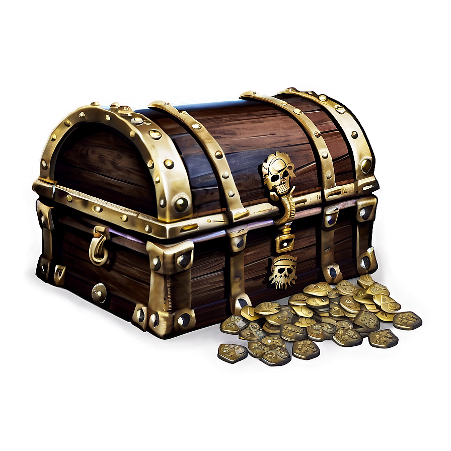 Sunken Pirate Treasure Png Qdq PNG Image