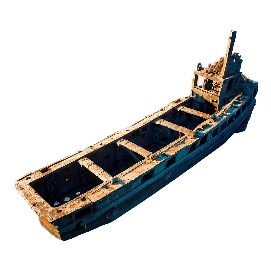 Sunken Shipwreck Png Llk PNG Image