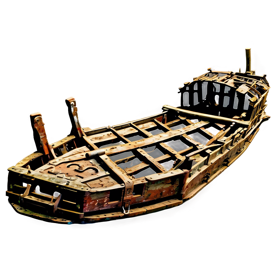 Sunken Shipwreck Png Qup73 PNG Image