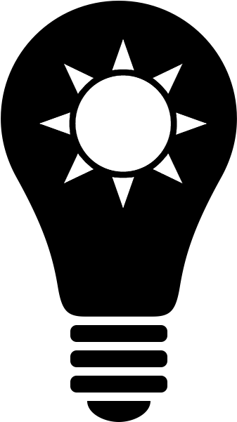 Sunlight Idea Icon PNG Image