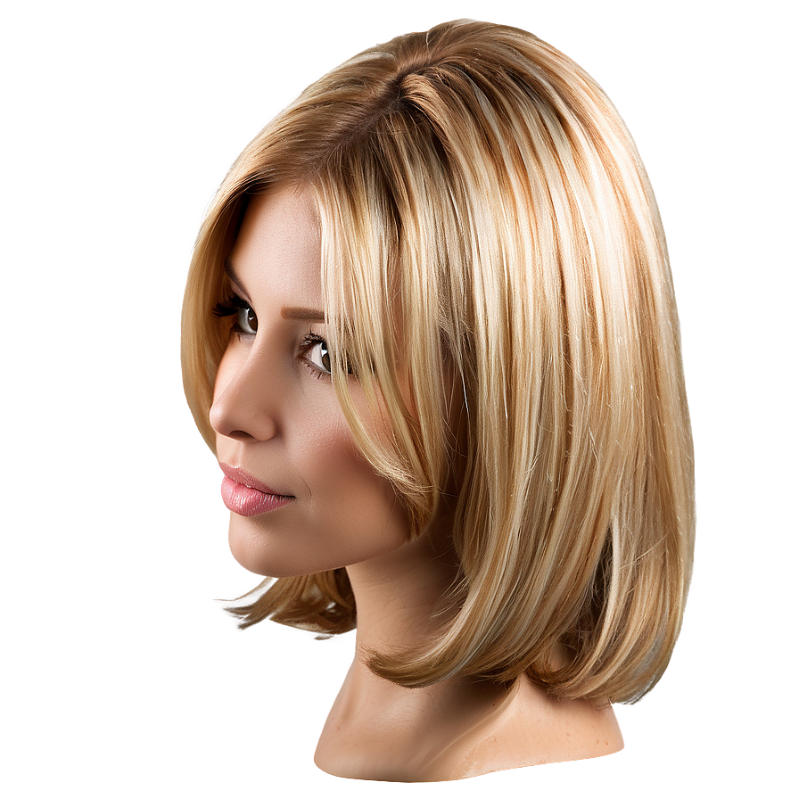 Sunny Blond Hair Highlights Png 37 PNG Image