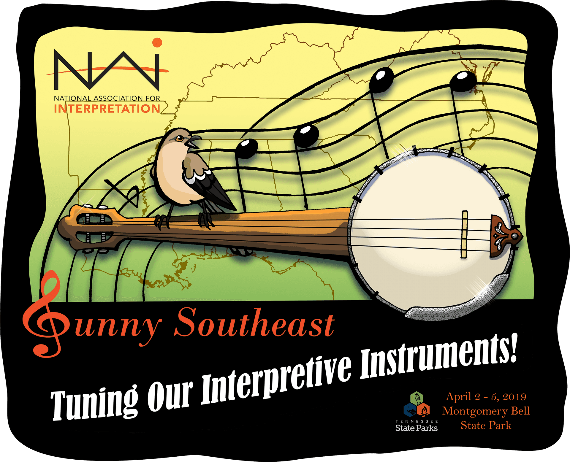 Sunny Southeast Interpretive Instruments PNG Image