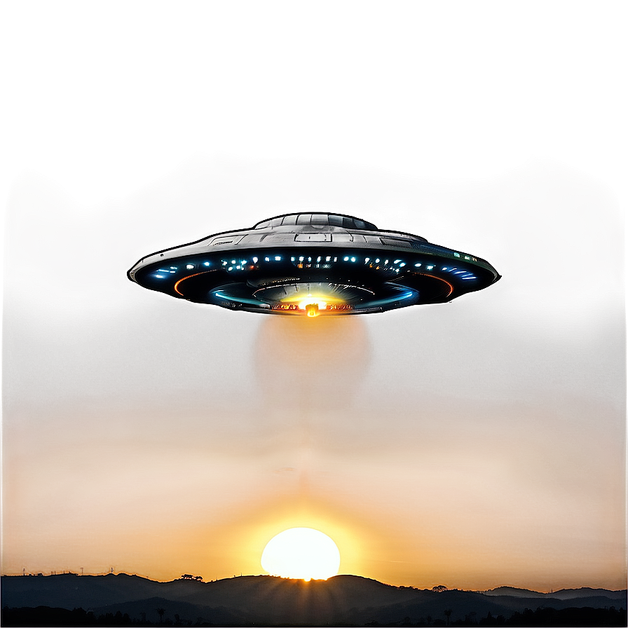 Sunrise Ufo Png Tpy98 PNG Image