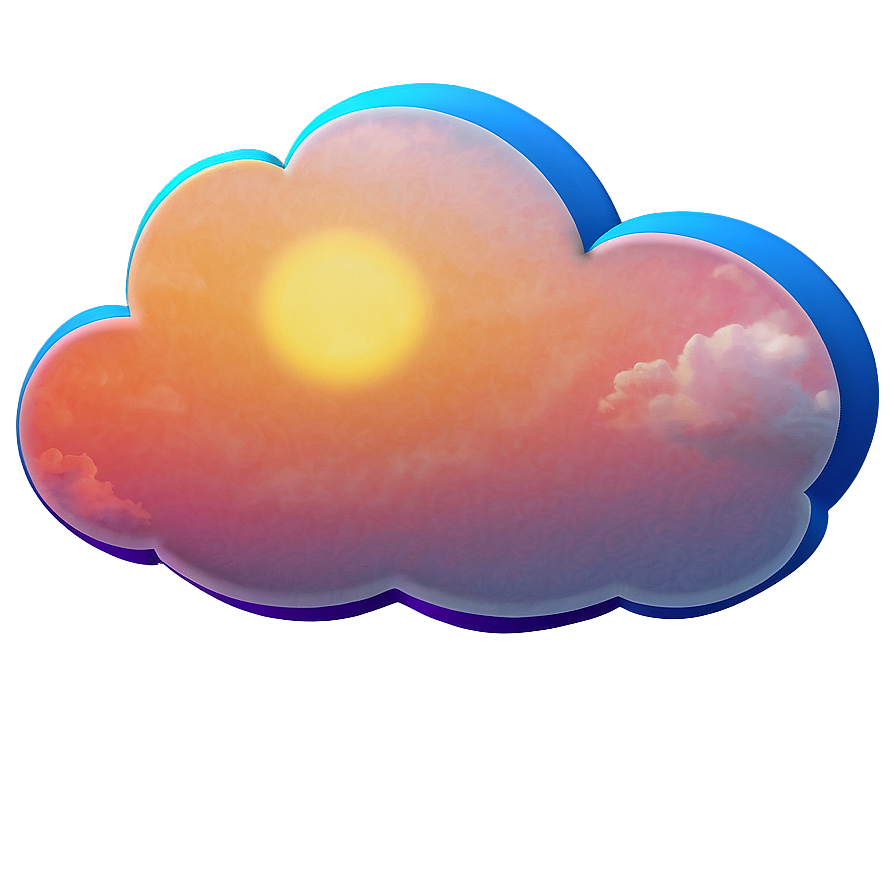 Sunset Clouds Background Png 04302024 PNG Image