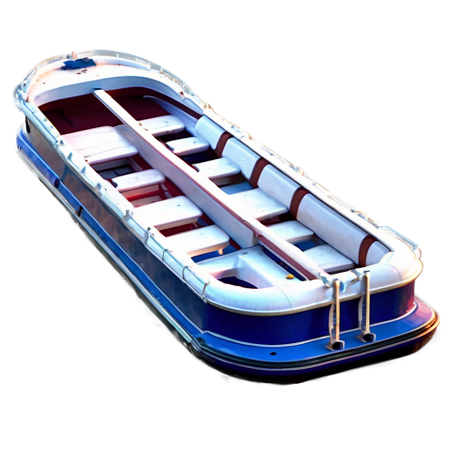 Sunset Cruise Pontoon Png Lpw33 PNG Image