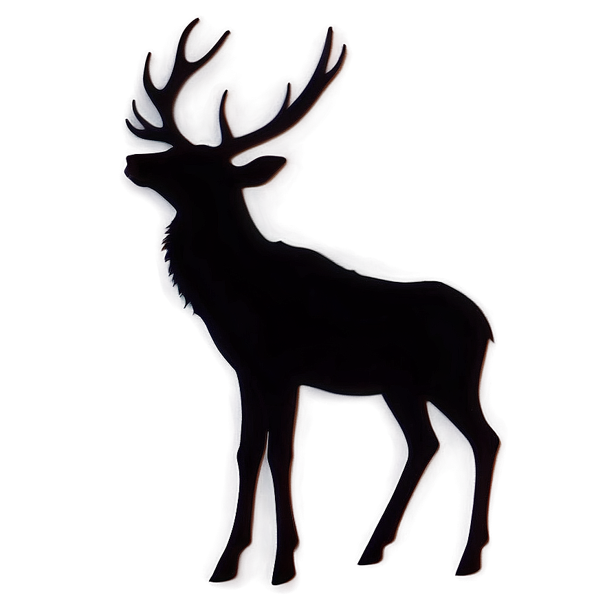 Sunset Deer Silhouette Png Vrk14 PNG Image