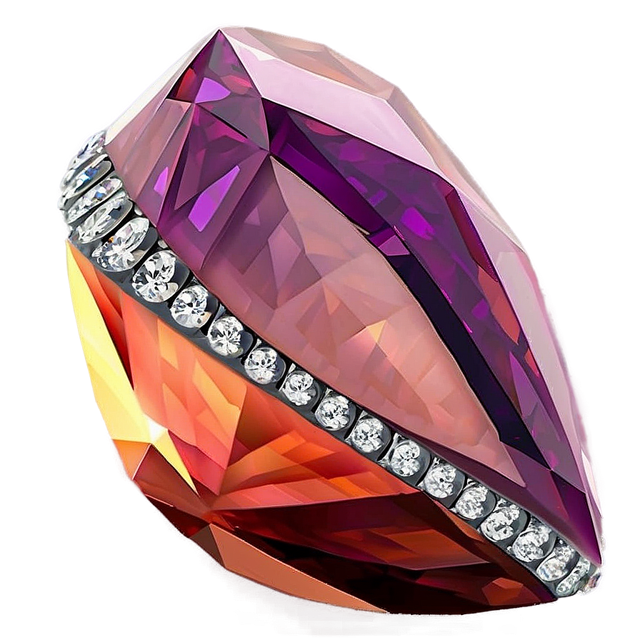 Sunset Diamonds Romance Png 05242024 PNG Image