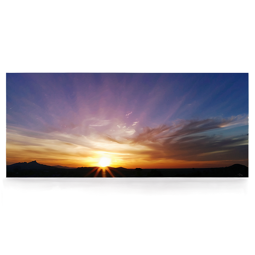 Sunset Mirage Picture Png Bfn PNG Image