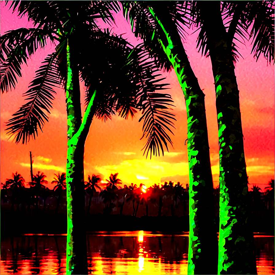 Sunset Through Trees Png Ylo43 PNG Image