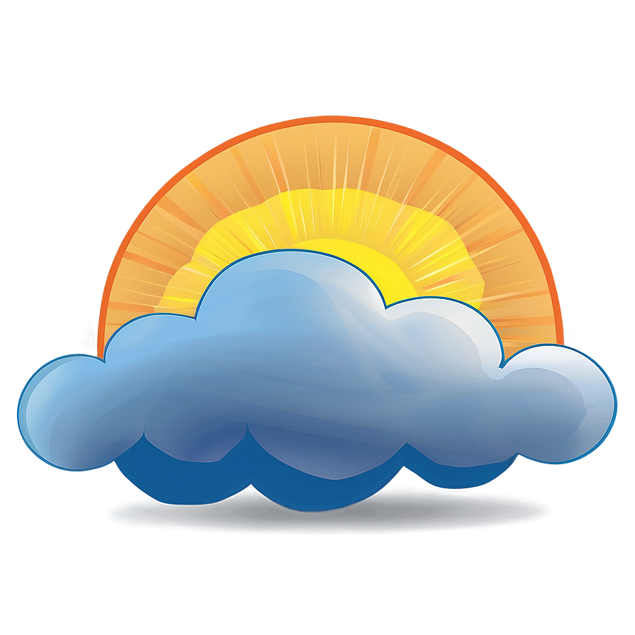 Sunshine And Cloud Vector Png 21 PNG Image