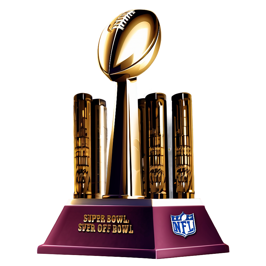 Super Bowl Trophy Illustration Png Hwb PNG Image